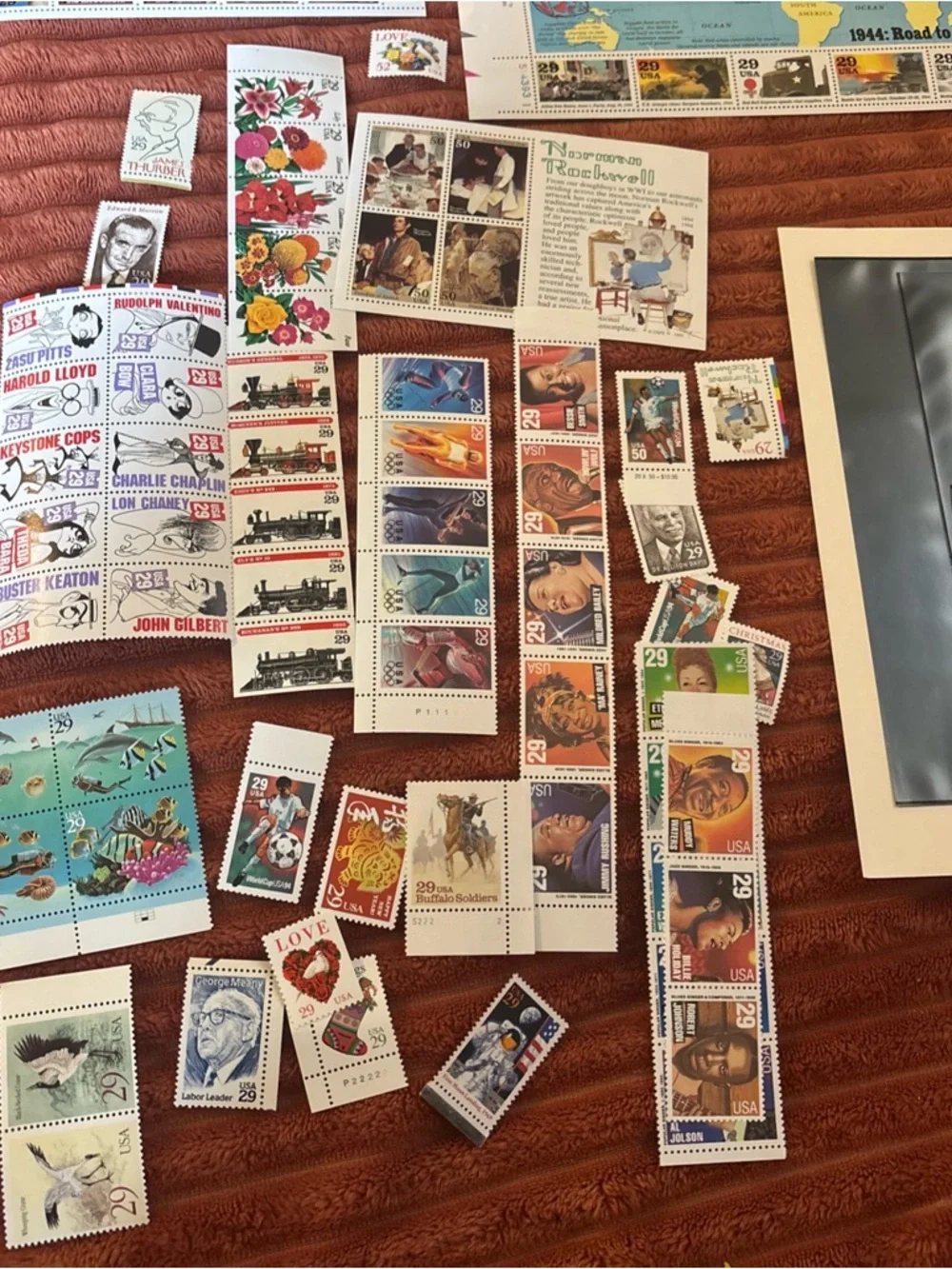 1994 Fish Stamp Collection Book - Multicolor